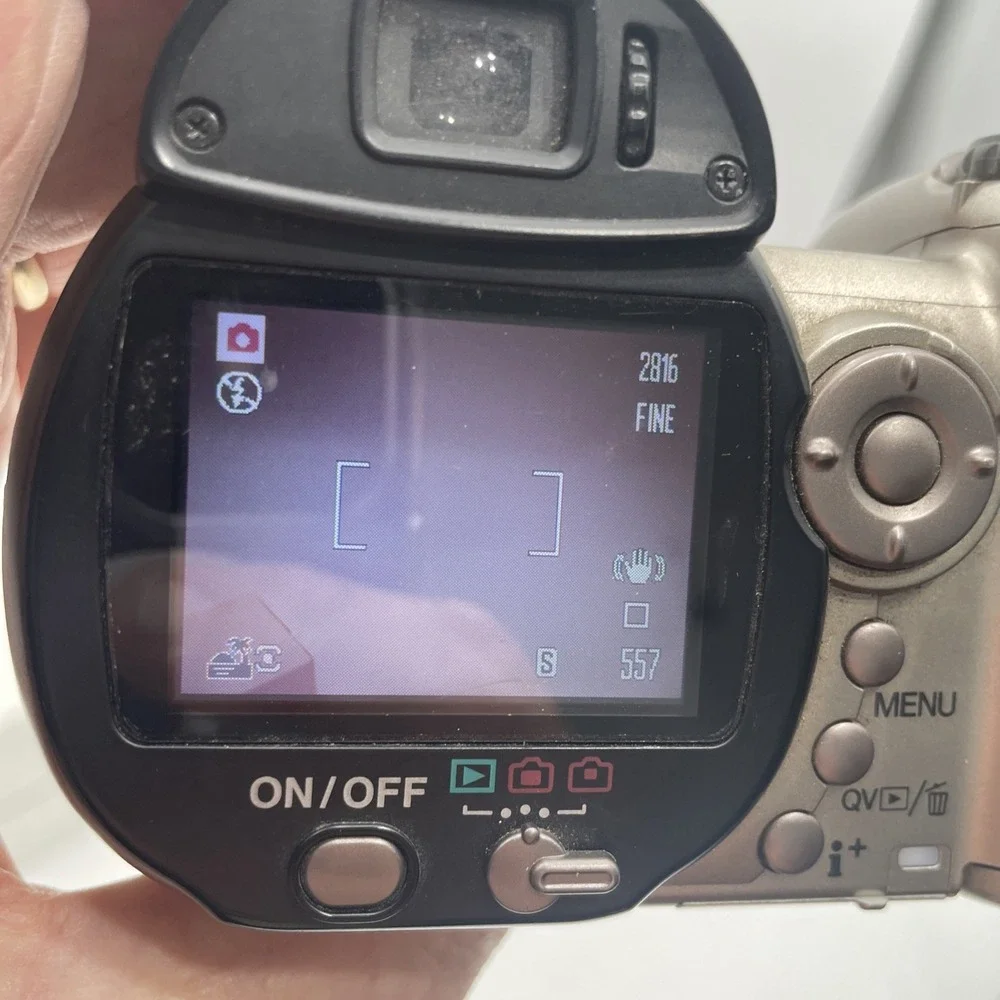 Konica Minolta DiMAGE Z6 6.0MP Digital Camera 12x Zoom+Battery+SD Card-TESTED